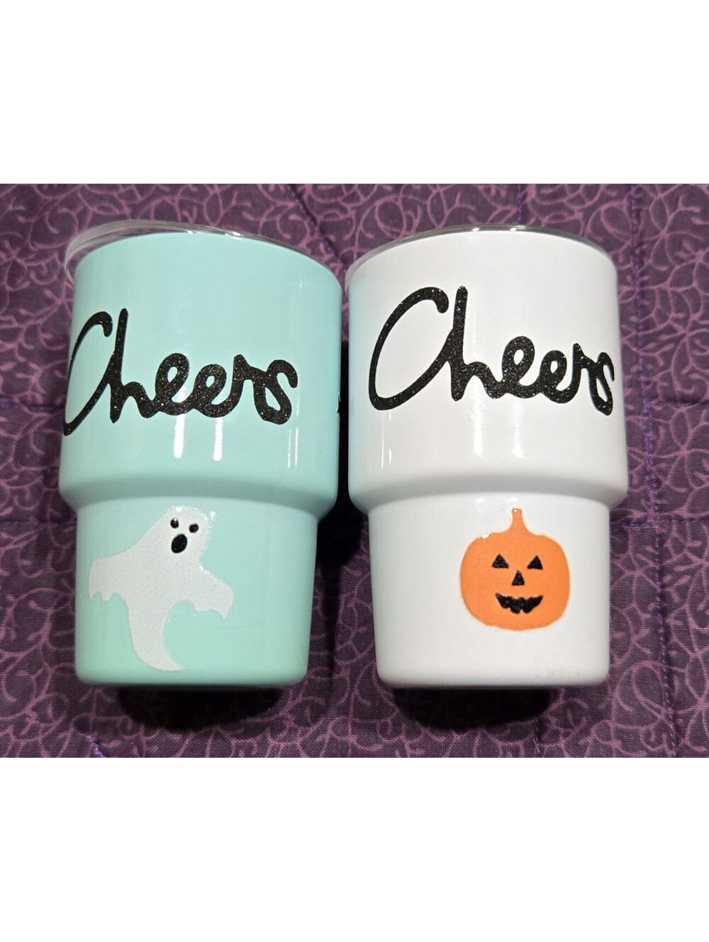 3oz Mini Tumbler Halloween Cheers 2pc